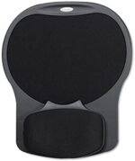 FEL93730 - Fellowes Easy Glide Gel Wrist Rest and Mouse Pad - Black