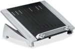 FELLOWES Manufacturing 8036701 Office Suites Laptop Riser Plus, Copyholder, 15 1/8 x 11 3/8 x 6 1/2, Black