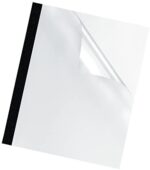Fellowes 1/8-Inch Thermal Binding Covers, 10-Pack, Black (5222701)