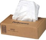 Fellowes 36053 Powershred Shredder Waste Bags for 90S, 99Ci, 99Ms, AutoMax 200C, and AutoMax 130C, 100 Bags