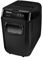 Fellowes 4656201 Automax 200m Auto Feed Shredder 200 Sheet Capacity Black