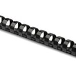 Fellowes 52325 Plastic Comb Bindings, 3/8-Inch , 41-55 Sht Capacity,100/Pk,Bk