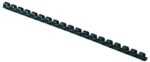 Fellowes 52507, Plastic Combs - Round Back, 5/16", 100 Pack, Black