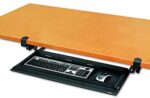 Fellowes Designer Suites Desk Ready Keyboard Drawer (8038304), Black