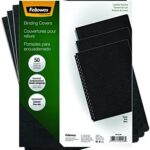 Fellowes Executive Presentation Cover, 11-1/4 x 8-3/4-Inches, 50 per Pack, Black (52146)