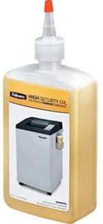 Fellowes Powershred High Security Performance Oil, 12 Ounce (3505701), Jam Prevention