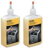 Fellowes Powershred Shredder Performance Oil, 12 oz. Bottle with Extension Nozzle, Sold as 2 Each