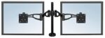 Fellowes Professional Series Depth Adjustable Dual Monitor Arm (8041701), Black