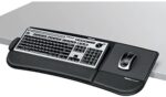 Fellowes Tilt-n-Slide Keyboard Manager (8060101), Black
