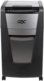 GBC Paper Shredder, Auto Feed+, 300 Sheet Capacity, Micro-Cut, Office Shredder, 300M (WSM1757609)