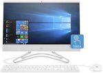 HP 22-Inch All-in-One Computer, Intel Core i3-8130U, 4GB RAM, 1TB Hard Drive, Windows 10 (22-c0030, White)