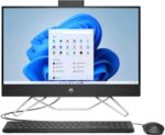 HP 24-cb0146z 24" FHD All-in-One AMD Ryzen 5 5500U 2.1GHz 16GB RAM 512GB SSD 1TB HDD Windows 11 Home(Renewed)