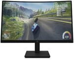HP 27-inch Curved 165Hz FHD Gaming Monitor, Eyesafe (X27c, Black)