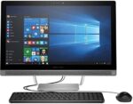 HP All in One Desktop 23.8 Inch Full HD (1920x1080), 6th gen Intel Core i3-6100T processor, 3.2 Ghz, 8GB Ram, 1TB HDD,DVD Burner, WiFi/HDMI/Webcam, Win 10, Included Keyboard and Mouse