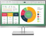 HP EliteDisplay E223 21.5-Inch Screen LED-Lit Monitor Silver (1FH45AA#ABA)