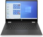 HP Pavilion x360 Convertible 14-inch Laptop, 11th Generation Intel Core i5-1135G7 processor, Intel Iris Xe Graphics, 8GB RAM, 256 GB SSD, Windows 11 Home (14-dw1025nr, Natural silver)