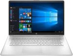 HP Premium 17 Laptop, 17.3" HD+ 6-Core Touchscreen, AMD Ryzen 5 5500U Radeon Graphics, 16GB RAM, 512GB SSD+1TB HDD, WiFi, HDMI, Webcam, Windows 10 Home,W/ 9H HDMI Cable