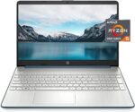 HP Ultra-Thin and Light Laptop, 15.6" FHD IPS Display, AMD Ryzen 5 5500U ( Beats i7-1065G7), Up to 4.0GHz, Webcam, HP Fast Charge, Type-C, 9 hr Battery Life, HDMI, Win 11 (16GB RAM | 512GB SSD)