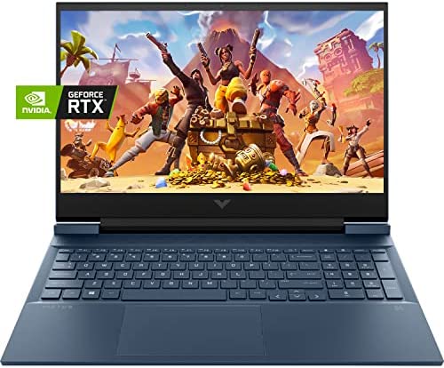 HP Victus Gaming Laptop (2022 Model), GeForce RTX 3050, 11th Gen Intel Core i5-11260H (Beats i7-10850H), 16.1” Full HD IPS, Backlit Keyboard, Wi-Fi 6, Fast Charge, Win 11 (32GB RAM | 1TB PCIe SSD)