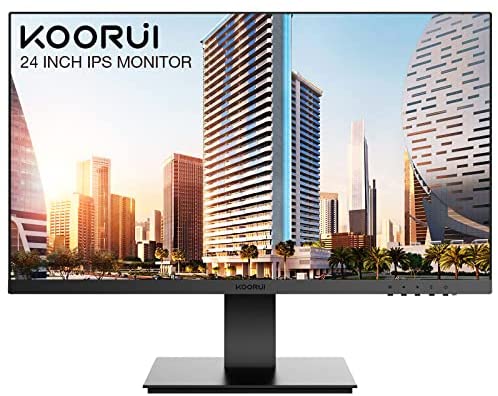 KOORUI 24 Inch Computer Monitor Full HD 1920 x 1080p VA Display 75Hz 3 –  Oasis Bahamas