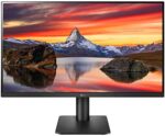 LG 27MP450-B Monitor 27" Full HD (1920 x 1080) IPS Display, Tilt/Height, 3-Side Virtually Borderless Design, AMD FreeSync, 5ms GtG Response Time, Reader Mode, OnScreen Control with Screen Split