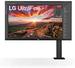 LG 32BN88U-B 31.5” Ergo IPS UHD 4K Ultrafine™ Monitor (3840x2160) with Ergonomic Stand & C-Clamp, USB Type-C™, DCI-P3 95%(Typ.), HDR10 and AMD FreeSync™, Black