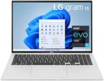 LG Gram 16Z90P Laptop 16" Ultra-Lightweight, (2560 x 1600), Intel Evo 11th gen CORE i7 , 16GB RAM, 1TB SSD, Windows 11 Home, 22 Hour Battery, Alexa Built-in, 2X USB-C, HDMI, USB-A - Silver