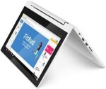 Lenovo Chromebook C330 2-in-1 Convertible Laptop, 11.6" HD Display, MediaTek MT8173C, 4GB RAM, 64GB Storage, Chrome OS, Blizzard White