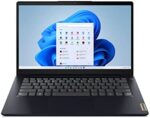 Lenovo IdeaPad 3 Laptop, 14.0" FHD Display, AMD Ryzen 5 5500U, 8GB RAM, 256GB Storage, AMD Radeon 7 Graphics, Windows 11 Home, Abyss Blue