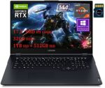 Lenovo Legion 5 17 Gaming Laptop | 17.3" FHD IPS 144Hz Display | AMD 8-Core Ryzen 7 5800H (>i7-11375H) | 32GB DDR4 1TB SSD 512GB SSD I GeForce RTX 3070 8GB I Backlit HDMI Win10 Pro + 32GB MicroSD Card