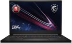 MSI GS76 Stealth 17.3" FHD 360Hz 3ms Ultra Thin and Light Gaming Laptop Intel Core i9-11900H RTX3080 32GB 2TB NVMe SSD Win10PRO VR Ready (11UH-281)