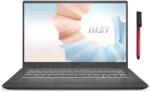 MSI Modern 15 Ultrabook 15.6" FHD Laptop, Intel Quad-Core i7-1195G7 up to 5.0GHz, 32GB DDR4 RAM, 1TB PCIe SSD, WiFi 6, Bluetooth 5.1, White Backlight Keyboard, Type-C, Windows 10, 64GB Flash Drive
