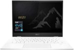 MSI Summit E13 Flip Evo Professional Laptop: 13" IPS-Level Touch Screen, Intel core i7-1185G7, Iris Xe, 16GB RAM, 512GB NVMe SSD, Win10 Home, Pure White (A11MT-022)
