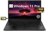 New Lenovo ThinkPad E15 Business Laptop, 15.6" FHD Display, Core i5-1135G7(Beat i7-10510U), Windows 11 Pro, 16GB RAM 512GB SSD,32GB Durlyfish USB Card
