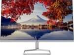 New_HP 24 Inch FHD 1080p IPS LED Anti-Glare Monitor, AMD FreeSync, 70Hz, 300 nits, HDMI & VGA Ports, Tilt (m24f) - Silver and Black (23.8 Inch)