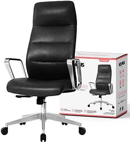 Nouhaus Schedule. The Simple Modern Office Chair. Work, Home Office Chair and Study Chair. Cute Desk Chair, Teen Executive Chair (Black)