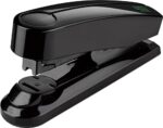 Novus B4fc re+New Flat Clinch Stapler, 50 Sheet Capacity, Made of 80% Recycled Plastic, German Engineered, Staple|Pin|Tack, 25 Yr. Warranty, Black re+New Special Edition (020-1933)