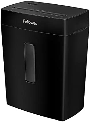 P-40C 8 Sheet Cross-Cut, Paper and Credit Card Shredder for Home Office, 4 Gallon Basket