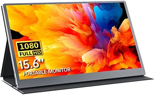 Portable Monitor–15.6 inch 1080P FHD HDR USB-C Portable Screen