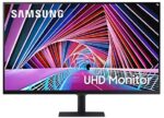SAMSUNG 32 Inch 4K UHD Monitor, Computer Monitor, Wide Monitor, HDMI Monitor HDR 10 (1 Billion Colors), 3 Sided Borderless Design, TUV-Certified Intelligent Eye Care, S70A (LS32A700NWNXZA)