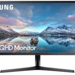 SAMSUNG 34-Inch SJ55W Ultrawide Gaming Monitor (LS34J550WQNXZA) – 75Hz Refresh, WQHD Computer Monitor, 3440 x 1440p Resolution, 4ms Response, FreeSync, Split Screen, HDMI, Black