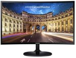 Samsung CF390 Series 27 inch FHD 1920x1080 Curved Desktop Monitor for Business, HDMI, VGA, VESA mountable, 3-Year Warranty, TAA (C27F390FHN), Black