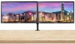 Samsung SE450 Series S27E450D 27 Inch 1080p Full HD LED-Backlit LCD Business 2-Pack Monitor Bundle with VGA, DVI, DisplayPort, USB, and Desk Mount Clamp Dual Monitor Stand