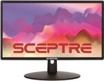 Sceptre 20 inch LED Monitor 1600 x 900 HD+ 75Hz HDMI VGA Build-in Speakers, 99% sRGB Wall Mount Ready Black 2021 (E205W-16003RTT)