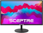 Sceptre 27-Inch FHD LED Gaming Monitor 75Hz 2X HDMI VGA Build-in Speakers, Ultra Slim Metal Black