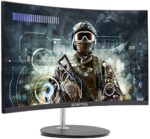 Sceptre Curved 24" 75Hz Professional LED Monitor 1080p 98% sRGB HDMI VGA Build-in Speakers, Machine Black 2021