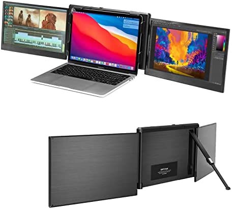 Triple Portable Monitor for Laptop - 13.3'' P2 PRO Dual Triple