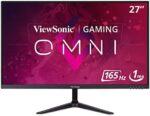 ViewSonic OMNI VX2718-P-MHD 27 Inch 1080p 1ms 165Hz Gaming Monitor with Adaptive Sync, Eye Care, HDMI and DisplayPort