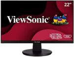 ViewSonic VS2247-MH 22 Inch 1080p Monitor with 75Hz, Adaptive Sync, Thin Bezels, Eye Care, HDMI, VGA Inputs for Home and Office