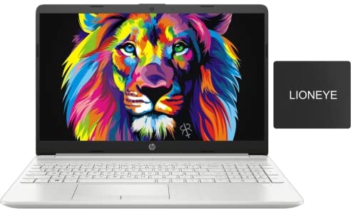 [Windows 10] 2022 HP 15 Laptop, 11th Gen Intel i3-1115G4 16GB RAM 256GB SSD, Webcam, 15.6" FHD IPS Micro-Edge Display, HDMI, Wi-Fi, RJ-45, HP Fast Charge, Premium Lightweight Design| LIONEYE Bundle